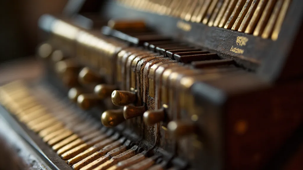 Accordion reed block detail